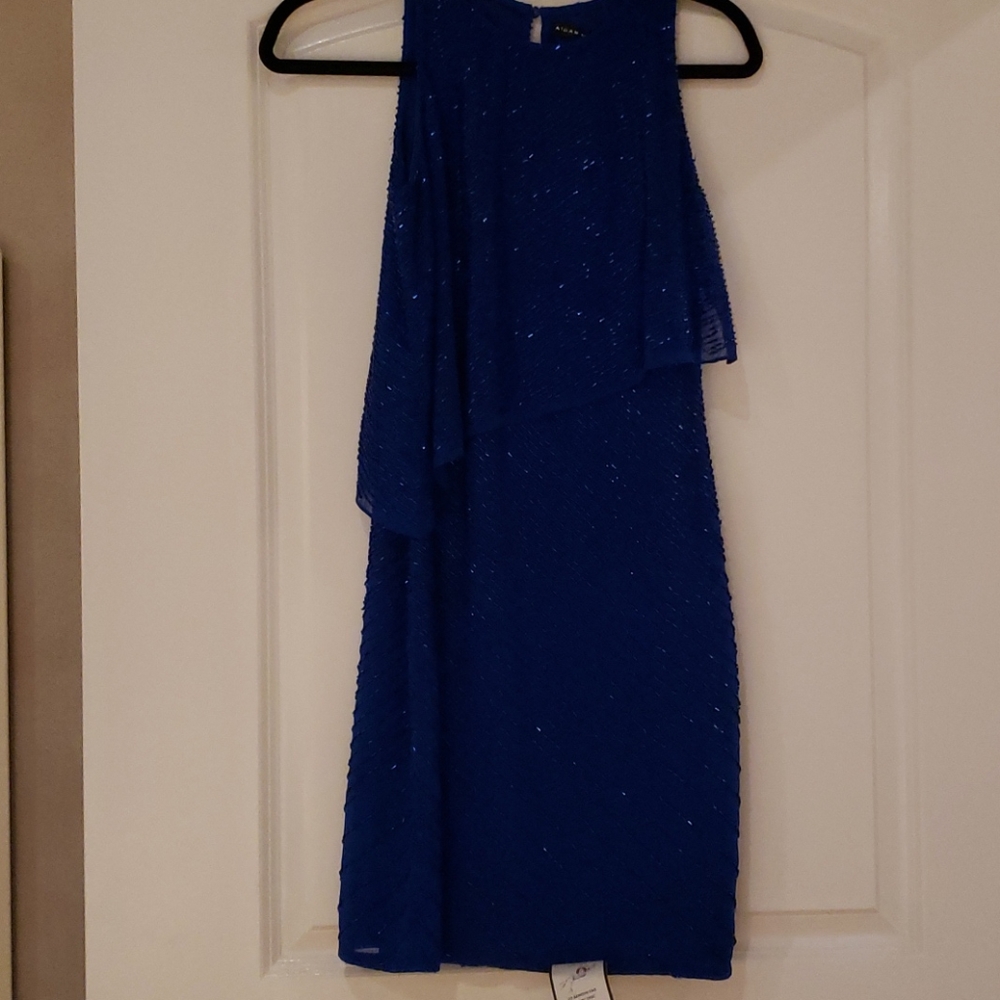 Aidan mattox beaded cocktail dress